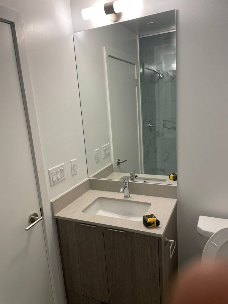 Bathroom renovation