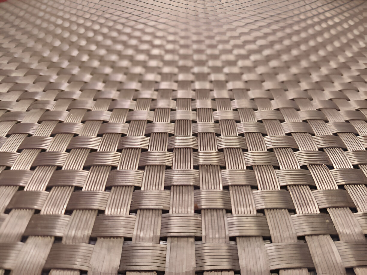 Woven and Mesh Cabinet Fronts